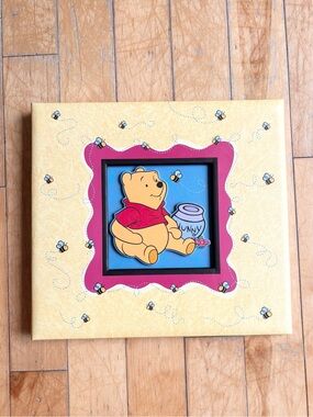 Sandylion Y2K Vintage Disney Winnie the Pooh Scrapbook Album